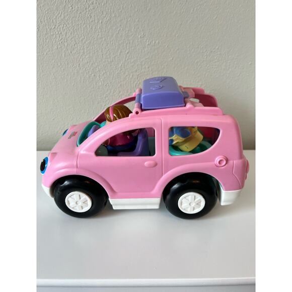 Fisher-Price Open & Close SUV with 2 Figures Mom Baby - Picture 4 of 4